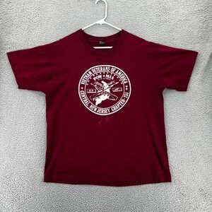 VTG 90s Screen Stars Vietnam Veterans of America Red Single Stitch Men XL USA